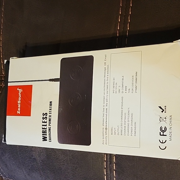 ZealSound Wireless Charging Station New In Box - Picture 7 of 10